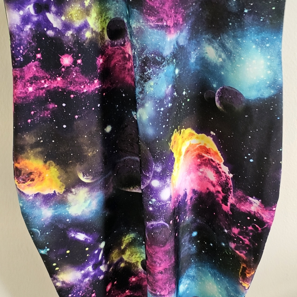 Galaxy Print Dress - Picture 4 of 13